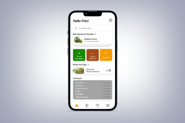 Tim Schöls Studentische Projekte Foodie 1